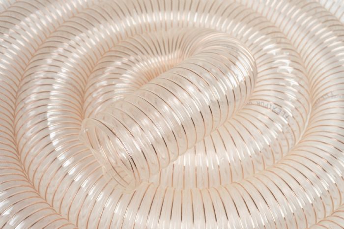DUCTO DE POLIURETANO ESPIRAL COBREADO 
